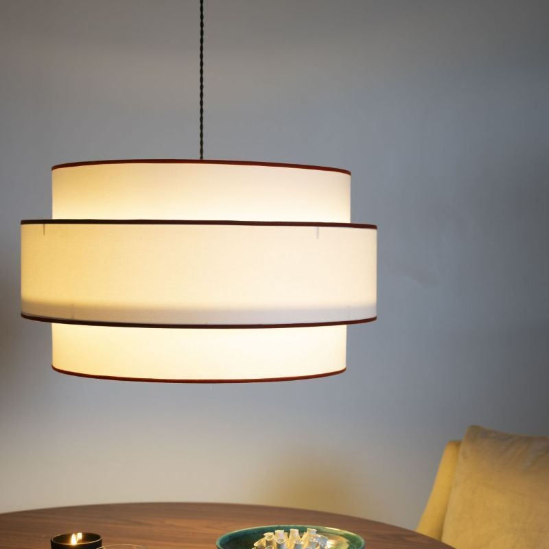 Suspension triple Lola terracotta