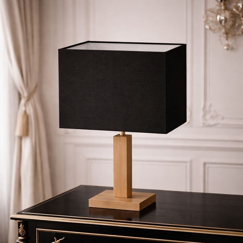 Abat-jour - En tissu - Aspect plissé - Compatible avec une douille E27 - Idéal pour lampe de table et lampadaire Abat-jour - En tissu - Aspect plissé - Compatible avec une douille E27 - Idéal pour lampe de table et lampadaire