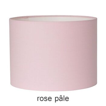 Applique ronde en coton orange
