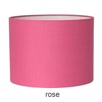 Applique ronde en coton orange
