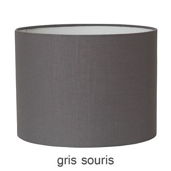 Applique ronde en coton orange