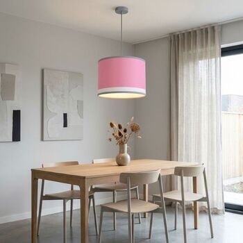 Abat-jour collection ASTRO Rose & Gris