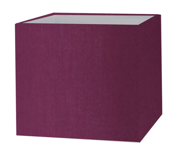 Armature Abat-jour Carré 20 Cm - Support Supérieur Verni Blanc, Pour Création Luminaire DIY - 3