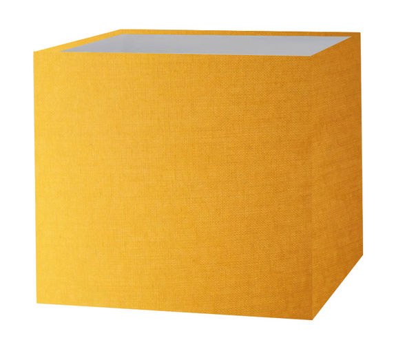 Armature Abat-jour Carré 20 Cm - Support Supérieur Verni Blanc, Pour Création Luminaire DIY - 7