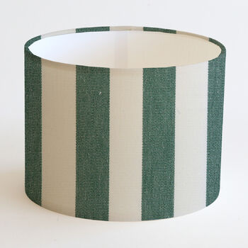 Abat-jour rond à rayure sapin