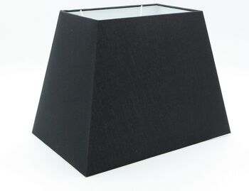 Abat-jour rectangle pyramide en coton