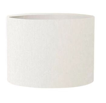 Abat-jour rond en coton blanc cassé  50 CM