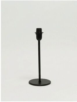 Pied de lampe noir E14