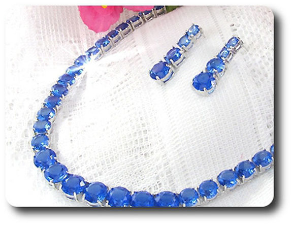 PARURE SAPHIR BLEU