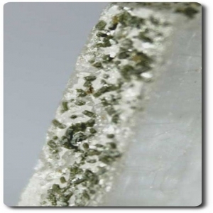 27.44 cts CRISTAL D' APATITE BLANC