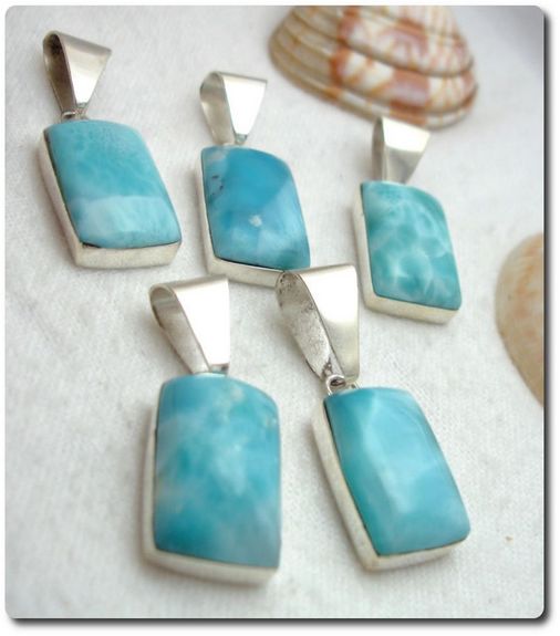 PENDENTIF LARIMAR