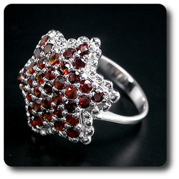 BAGUE GRENAT