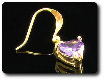 BOUCLES D'OREILLE AMETHYSTE
