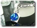 6 mm Blue Sapphire Pendant