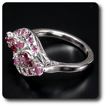 RUBY & GARNET RING