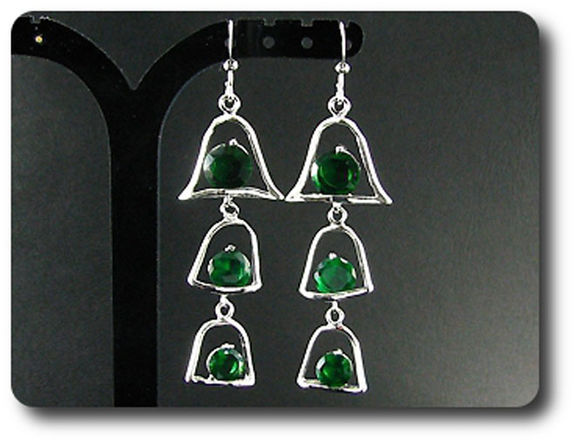 9x5~10mm Emerald Pendant Earrings Set