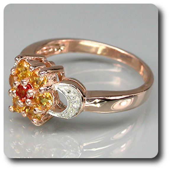 BAGUE SAPHIR & DIAMANT