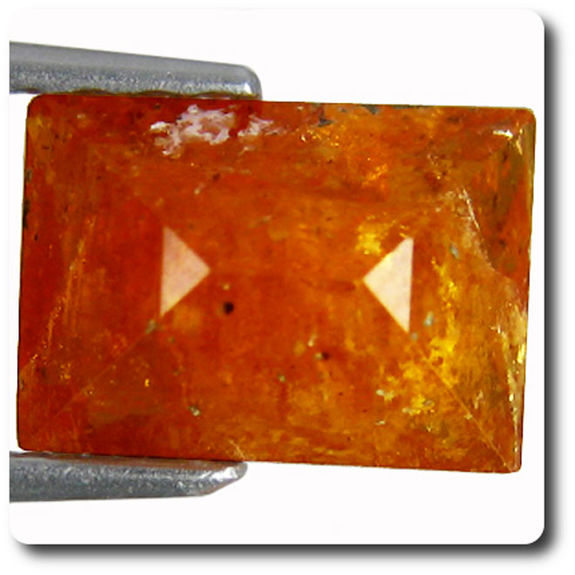 2.17 cts CLINOHUMITE ORANGE. SI1