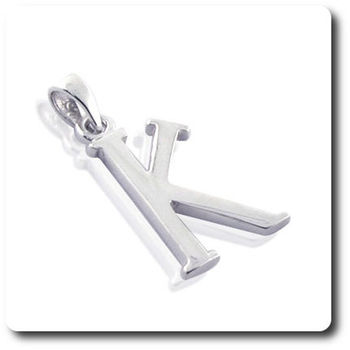 PENDENTIF LETTRE " K "