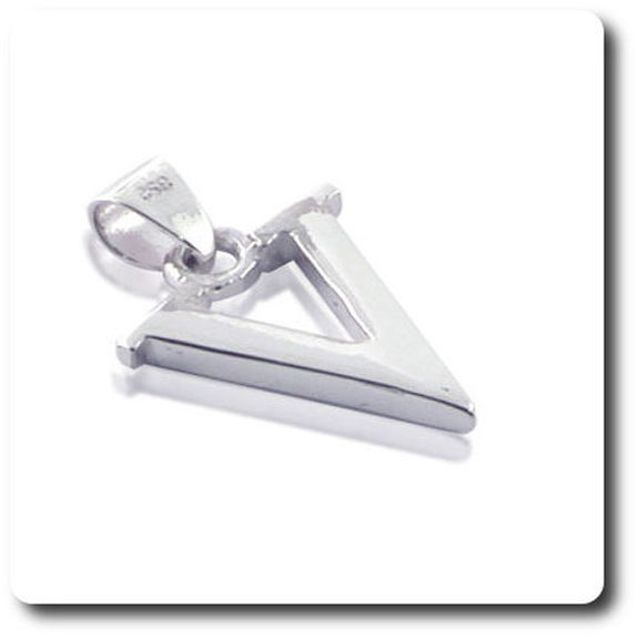 PENDENTIF LETTRE " V "