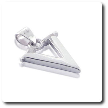 PENDENTIF LETTRE " V "