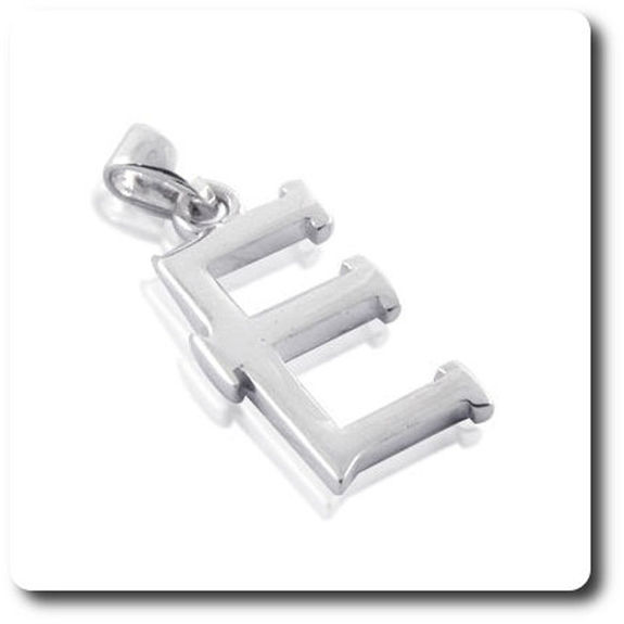 PENDENTIF LETTRE " E "