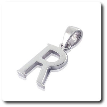 Alphabet "R" Pendant
