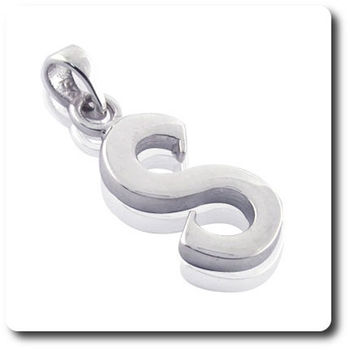 PENDENTIF LETTRE " S "