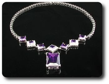 COLLIER AMETHYSTE