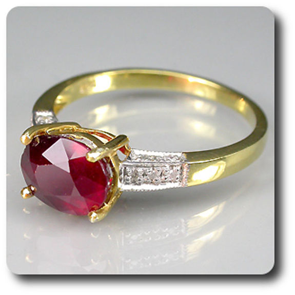 RUBY & DIAMOND RING