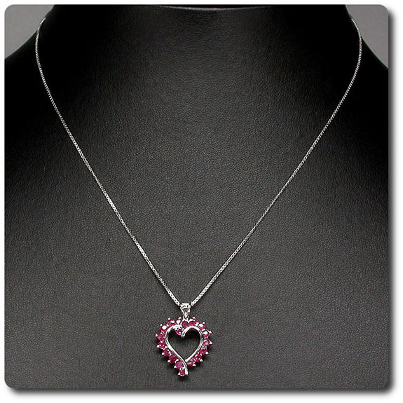 RUBY PENDANT + Chain
