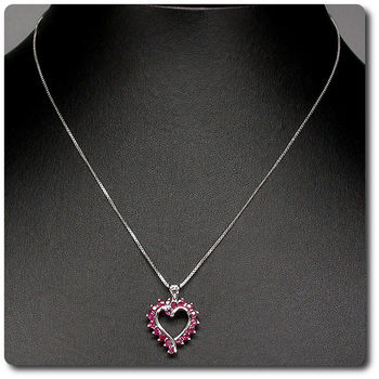 RUBY PENDANT + Chain