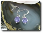 BOUCLES D'OREILLE AMETHYSTE