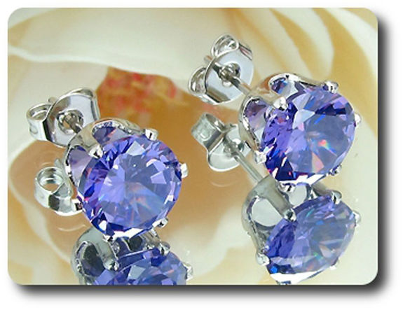 BOUCLES D'OREILLE AMETHYSTE