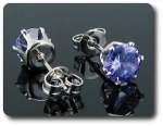 BOUCLES D'OREILLE AMETHYSTE