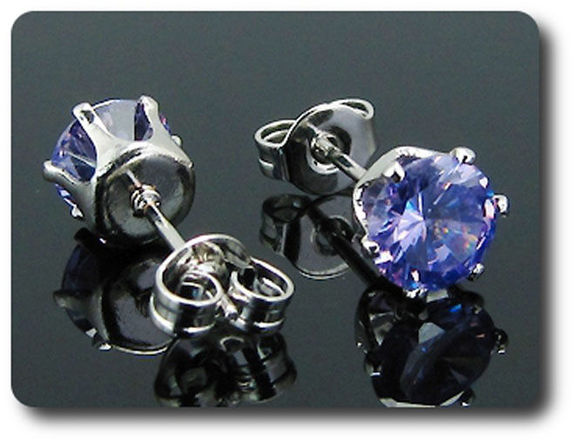 BOUCLES D'OREILLE AMETHYSTE