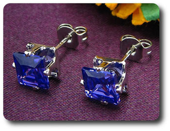 BOUCLES D'OREILLE AMETHYSTE