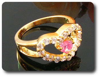 1x5mm Pink Sapphire Ring