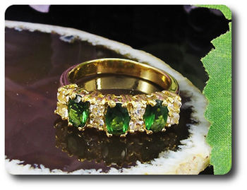 BAGUE EMERAUDE