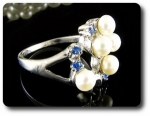 5x4mm Fresh Water Pearl Ring