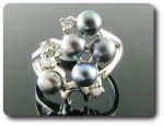 5x4mm Fresh Water Pearl Ring