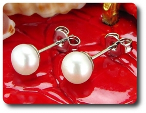 BOUCLES D'OREILLE PERLE