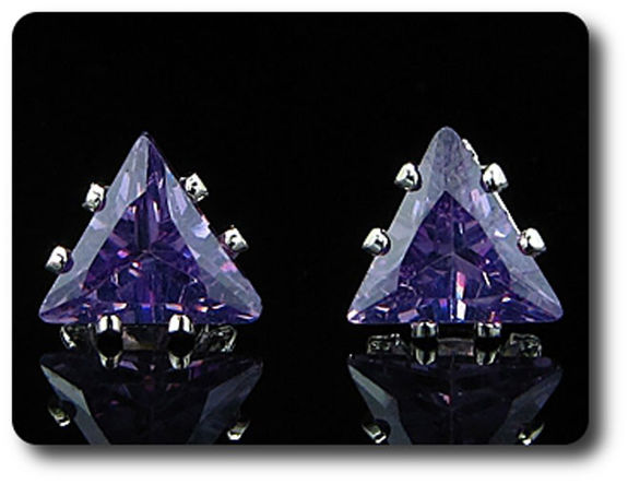 BOUCLES D'OREILLE AMETHYSTE