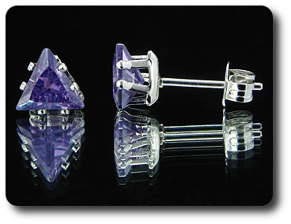 BOUCLES D'OREILLE AMETHYSTE