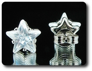 BOUCLES D'OREILLE DIAMANT CZ