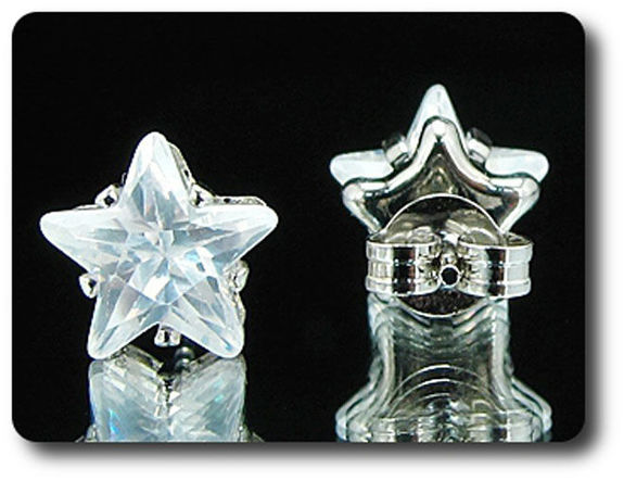 BOUCLES D'OREILLE DIAMANT CZ