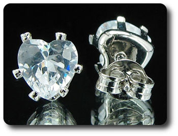 BOUCLES D'OREILLE DIAMANT CZ