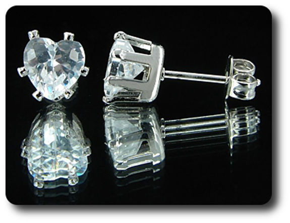 BOUCLES D'OREILLE DIAMANT CZ