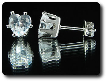 BOUCLES D'OREILLE DIAMANT CZ