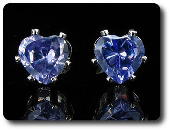 BOUCLES D'OREILLE AMETHYSTE